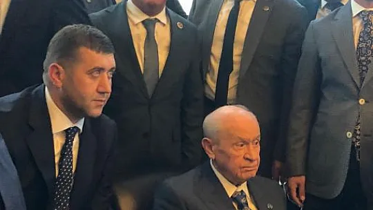MHP Lideri Bahçeli Kayseri'ye geldi! AK Parti'den dikkat çeken karşılama...