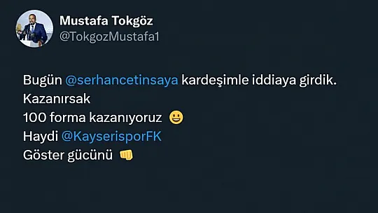 Forma paraları Melih Eymen'e