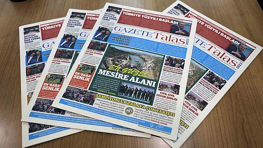 Gazete Talas sayısı çıktı