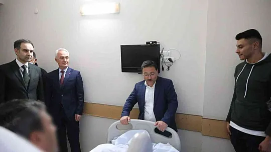 Yaralanan polis ve bekçinin tedavisi sürüyor