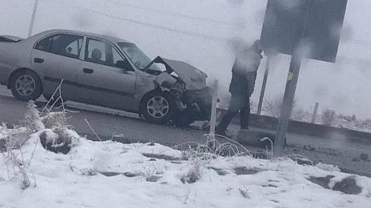 Çok sayıda trafik kazası meydana geldi