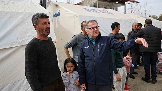Göksun'da güç birliği ile yaralar sarılıyor