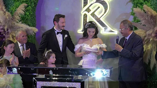 Gülsoy ve Bulut ailelerinin mutlu günü