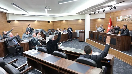 Hacılar Belediye Meclisi toplandı!