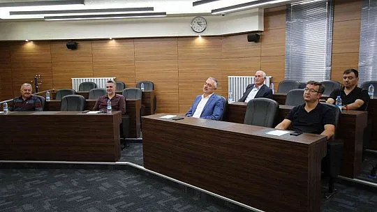 Hacılar'da Ekim ayı meclis toplantısı yapıldı