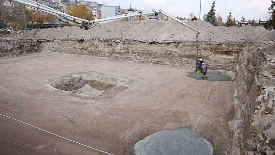 Hacılar'da Hükümet Konağı ve Belediye Hizmet Binası'nın temelleri atıldı