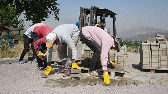 Hacılar'da imar yolu çalışmaları sürüyor