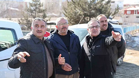 Hacılar ve Develi Belediyeleri Göksun'da Çalışmalara Destek Veriyor