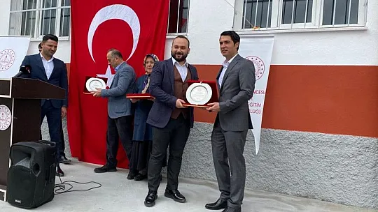 Hamurcu İlkokulu yeni yüzüyle eğitime açıldı