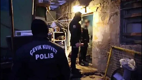 Kayseri'de operasyon: 22 gözaltı