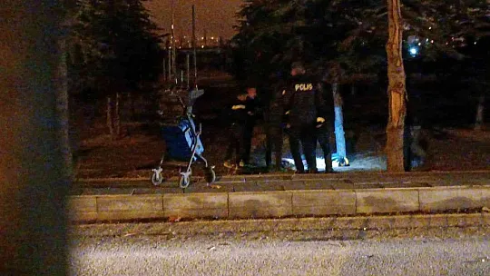 Hırsızlık şüphelisi kaçarken askeri alana girdi, çantası fünye ile patlatıldı