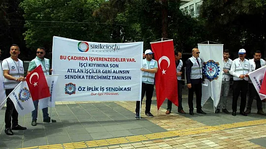 O işletmede işçilere 'baskı' iddiası...
