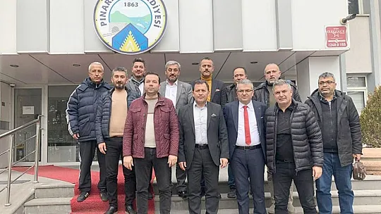 Kabakcı ve Önal, Pınarbaşı Stadı'nı inceledi