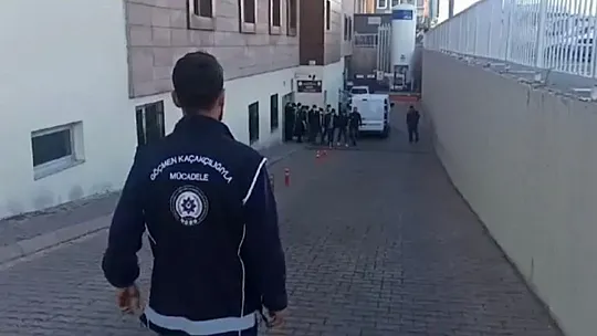 Kaçak göçmen operasyonu!