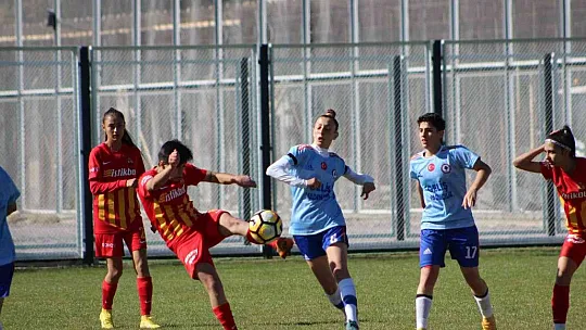 Kadınlar 1. Lig: Kayseri Kadın FK: 1- Şırnak Nuhspor: 1
