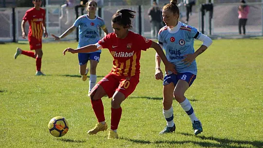 Kadınlar 1. Lig: Kayseri Kadın FK: 1- Şırnak Nuhspor: 1