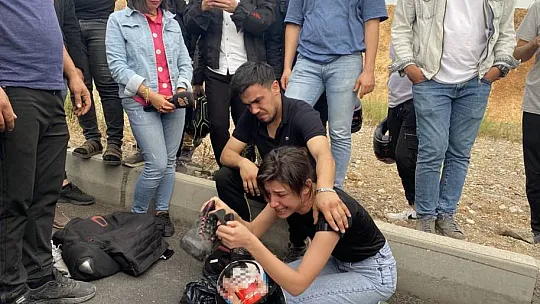 Kahramanmaraş'ta motosikletçiler kazada ölen arkadaşları için toplandı
