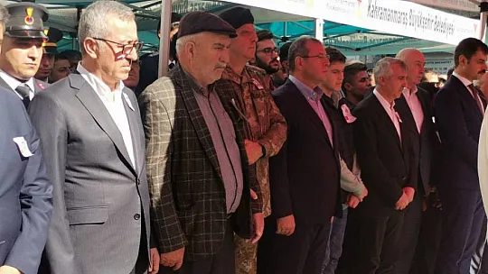 Kahramanmaraşlı şehit son yolculuğuna uğurlandı