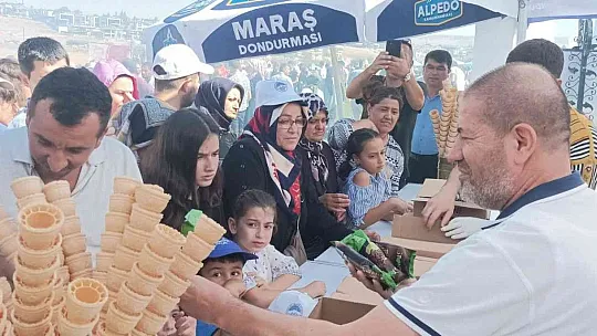Ücretsiz dondurmaya yoğun ilgi