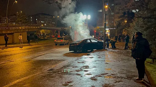 Kaza sonrası olay yerinden kaçtı