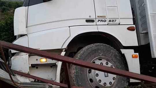 Kamyon sürücüsü direksiyonu başında ölü bulundu