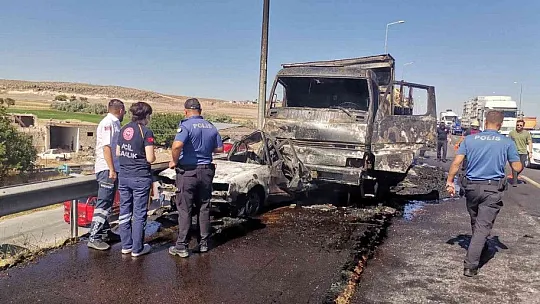 Kamyonet sürücüsü dehşete düşüren o anları anlattı...