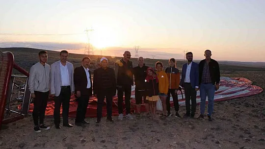 Kapadokya'nın giriş kapısı Soğanlı'da balon uçuşları başladı