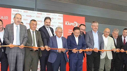 Sektörün liderlerini buluşturan ilk fuar Kayseri'de kapılarını açtı