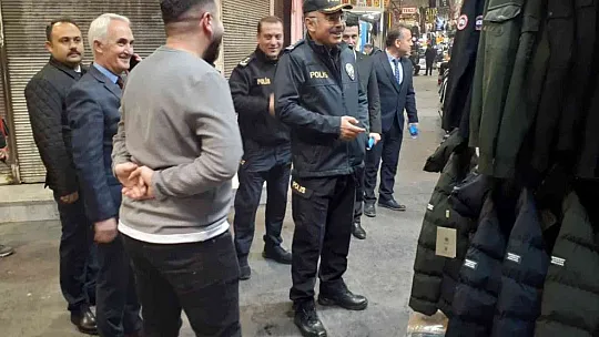 Emniyet Müdüründen çarşı denetimi...