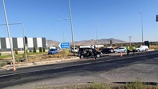Kardeşleri ayıran kaza güvenlik kamerasında