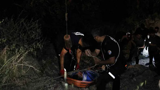 Kayıp olan bilgisayar teknisyeni, 30 metre yamaçtan yuvarlanmış halde yaralı olarak bulundu