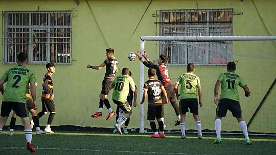 Kayseri 1. Amatör Küme'de heyecan dorukta