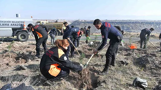 Kayseri, 11.11'de 5 bin fidan ile geleceğe nefes oldu!
