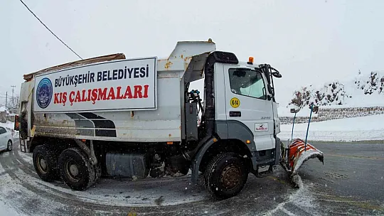 Büyükşehir kışa hazır