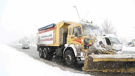 Büyükşehir kışa hazır