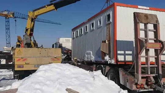 Adıyaman'a iş makineleri, Elbistan'a konteynır gönderildi