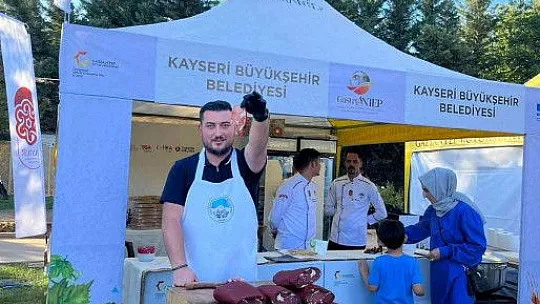 Kayseri Büyükşehir, Gastroantep Festivali'nde büyük ilgi gördü