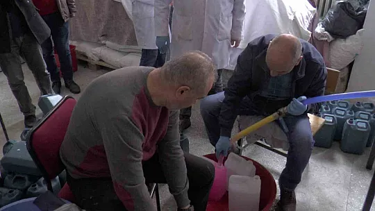 Kayseri'de 'fabrika okullar' deprem bölgesi için seferber oldu