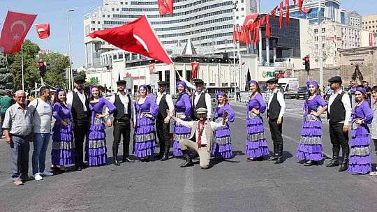 Kayseri'de 30 Ağustos Zafer Bayramı coşkusu!