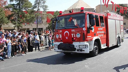 Kayseri'de 30 Ağustos Zafer Bayramı coşkusu!