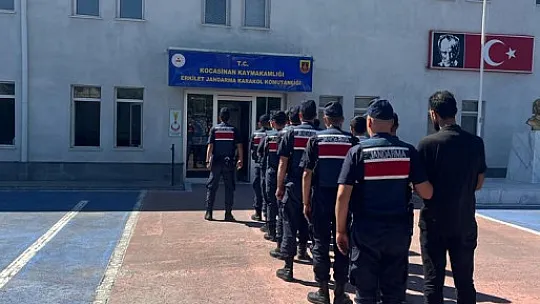 Kayseri'de 7 düzensiz göçmen yakalandı
