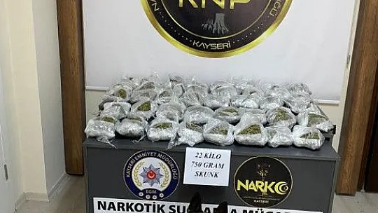 Kayseri'de bir günde 6 Uyuşturucu Taciri Yakalandı