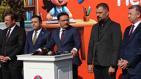 Kayseri'de çalışma masası ve kitaplığı olmayan öğrenci kalmayacak