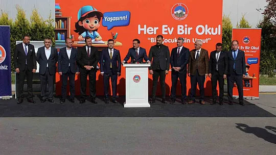 Kayseri'de çalışma masası ve kitaplığı olmayan öğrenci kalmayacak