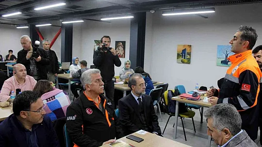 Deprem tatbikatı yapıldı