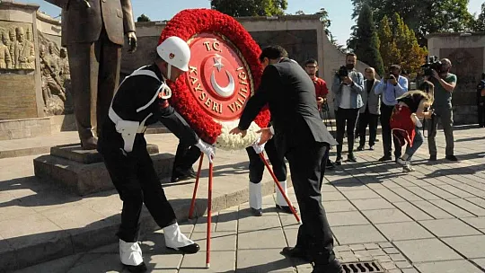 Kayseri'de gaziler günü kutlandı
