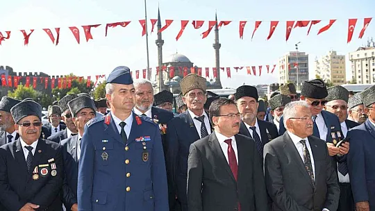Kayseri'de gaziler günü kutlandı