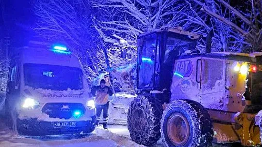 111 mahalle yolu ulaşıma açıldı