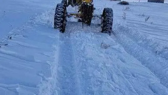 Kayseri'de Kapanan 116 Kırsal Mahalle Yolu Ulaşıma Açıldı
