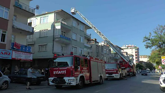 Kocasinan'da yangın: Ev kullanılamaz hale geldi!